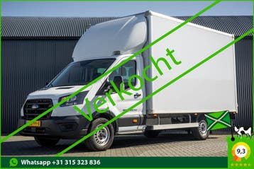 Ford Transit 2.0 TDCI | Bakwagen met Laadklep | Zijdeur | NL, Stof, Gebruikt, Euro 6, Wit