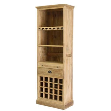 Hoge wijnkastWijnkasten, Huis en Inrichting, Woonaccessoires | Wijnrekken, Ophalen of Verzenden, Nieuw