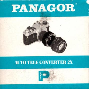 Panagor Auto Tele Converter 2x voor Konica T4/TC (Nieuw), Verzenden, Nieuw