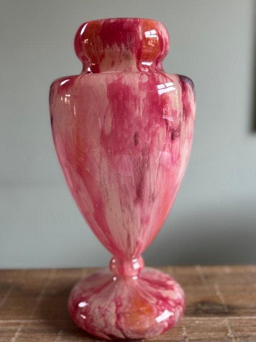Vaas - Glas - Charles Schneider, Antiek en Kunst, Antiek | Glas en Kristal