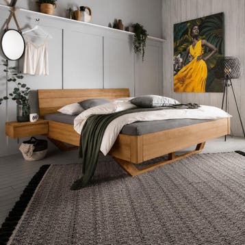 Van Schaik Wellington Massief Houten Ledikant - 180 x 210, Nieuw