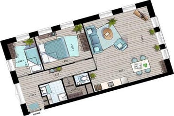 Appartement Kerklaan in Apeldoorn, Gelderland, Via bemiddelaar, Apeldoorn, Appartement