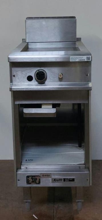Occasion Krefft enkele gas bakplaat (glad), Ophalen, Gebruikt, Ovens, Magnetrons en Steamers