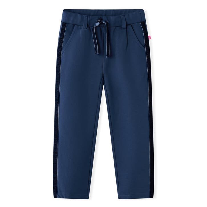 vidaXL Kinderbroek met zwarte bies 140 marineblauw, Kinderen en Baby's, Kinderkleding | Overige, Nieuw, Verzenden