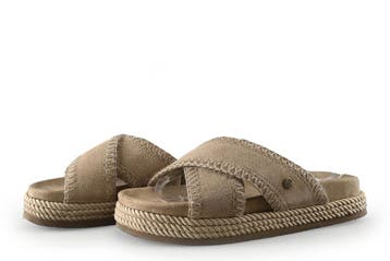Warmbat Slippers in maat 39 Bruin, Slippers, Bruin, Verzenden, Zo goed als nieuw