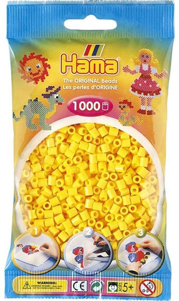 Hama - Strijkkralen Geel (1000 stuks) | Hama - Hobby, Verzenden, Nieuw