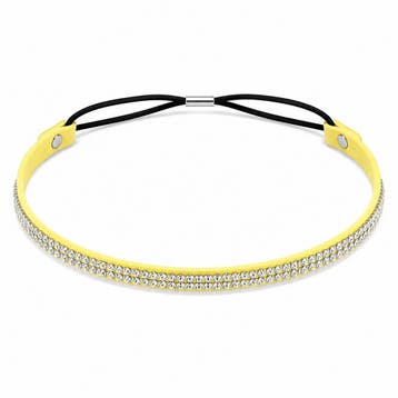Haarband Glitter - Strass Steentjes - Geel, Nieuw