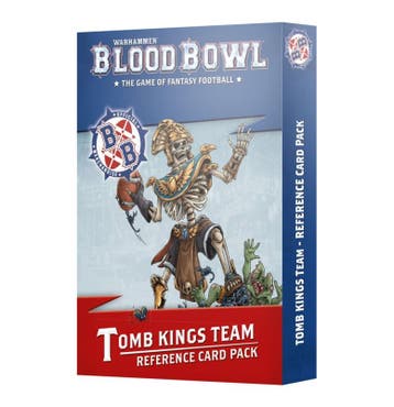 Tomb Kings Blood Bowl Team card pack (Warhammer nieuw), Hobby en Vrije tijd, Ophalen of Verzenden, Nieuw