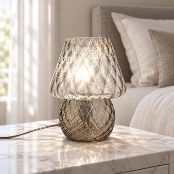 Nachtlampje - Glas - een paar Murano-lampen