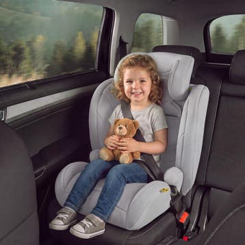 Autostoel Levi, i-Size goedkeuring, met ISOFIX - lichtgrijs, Verzenden, Nieuw