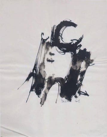 Gianni Bertini (1922-2010) - Senza Titolo