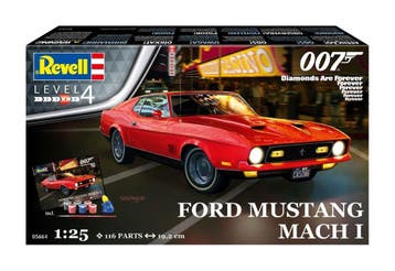 James Bond Model Kit 1/24 Ford Mustang Mach I (Diamonds Are, Ophalen of Verzenden, Nieuw