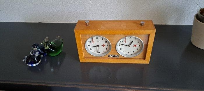 Ruhla DDR - Schaakspel - Garde - beukenhout, Antiek en Kunst, Curiosa en Brocante