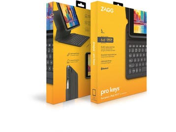 Zagg Pro Keys - Draadloos Toetsenbord - Afneembare Hoes -, Computers en Software, Verzenden, Nieuw, ZAGG