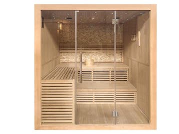 Veiling - Sauna - Rechthoekig 200x200x210cm, Nieuw