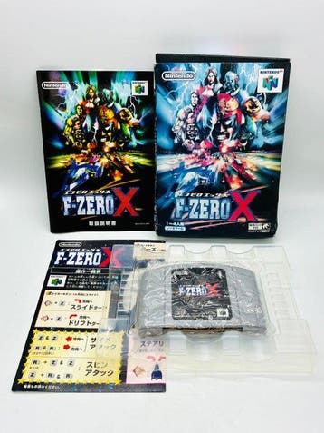 Nintendo - N64 - Nintendo 64 N64 F-ZERO X Complete in Box, Nieuw