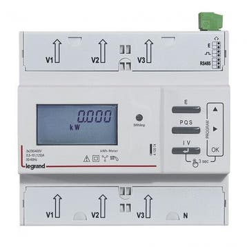 Legrand LEXIC Elektriciteitsmeter - 412074, Doe-het-zelf en Verbouw, Elektra en Kabels, Verzenden, Nieuw, Overige typen