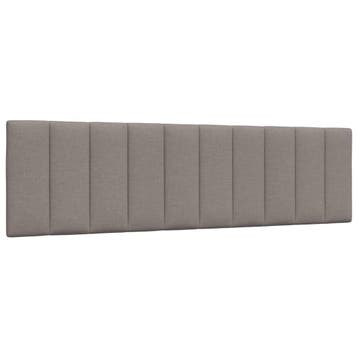 vidaXL Hoofdbordkussen Hanko 180 cm stof taupe, Verzenden, Nieuw, Stof