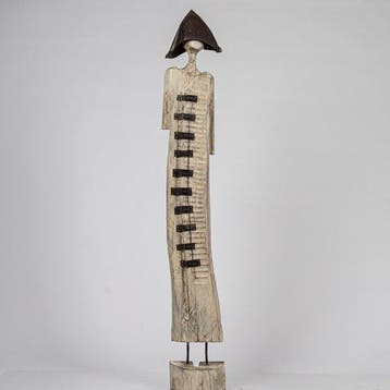 Karol Dusza (1972) - 167cm, THE PIERROTT- LARGE, 13kg, Antiek en Kunst