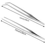 Aquarium Pincet 38 cm RVS Aquascape Tang Planten, Verzenden, Nieuw