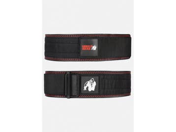 Gorilla Wear Halterriem - 4 Inch Premium Leather Lifting, Verzenden, Nieuw