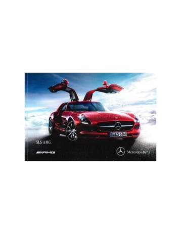 2011 MERCEDES BENZ SLS AMG COUPÉ BROCHURE DUITS, Nieuw, Author