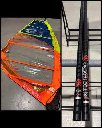 Gaastra Matrix 5.7 + Technospar 400 RDM C40, Ophalen of Verzenden, Nieuw