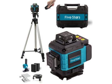 Five Stars TR304 - Kruislijnlaser - 4D 16 lijnen -, Verzenden, Nieuw