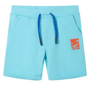 vidaXL Kindershorts met trekkoord 128 zeeblauw, Verzenden, Nieuw