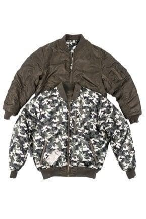 MA-1 flight jacket / bomber jack  reversible olive /groen, Kleding | Heren, Jassen | Winter, Nieuw, Ophalen of Verzenden