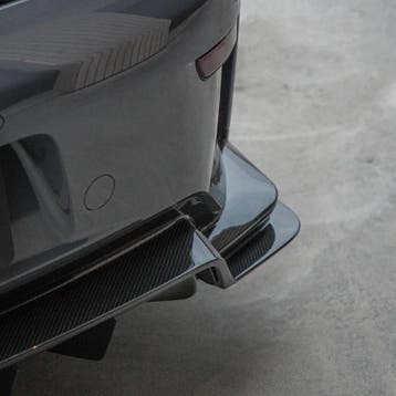 Porsche 911 992.2 GT3 TECHART Carbon Achterdiffuser Set, Verzenden