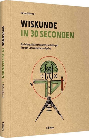 Wiskunde in 30 seconden - Richard Brown 9789089982995, Verzenden, Zo goed als nieuw, Richard Brown