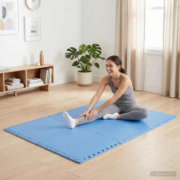 vidaXL Vloermatten 40 st Blauw 14,4 m² EVA Schuim, Verzenden, Nieuw