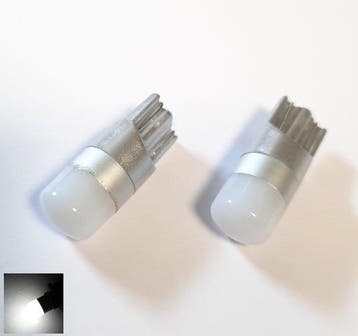 2x T10-1x 3030SMD 3dcover Wit (200 lumen), Verzenden, Nieuw