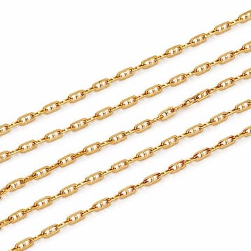 Zonder minimumprijs - Vieri - Halsketting - 18 karaat Geel, Sieraden, Tassen en Uiterlijk, Nieuw