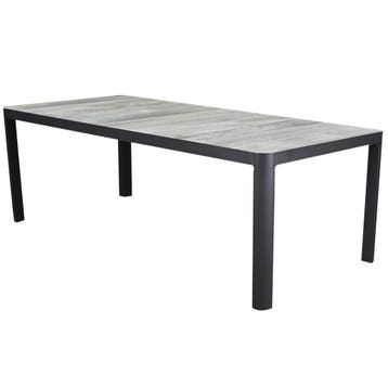 New Delhi dining tuintafel 220x100xH74 cm antraciet, Ophalen of Verzenden, Nieuw
