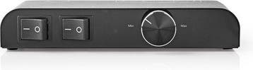 SHOWMODEL Nedis Speaker Control Box - 2 poort(en) - Banana -, Verzenden, Nieuw