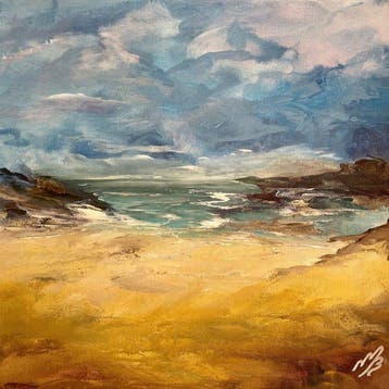 Marja Brown - BEYOND THE SHORE Where golden earth meets