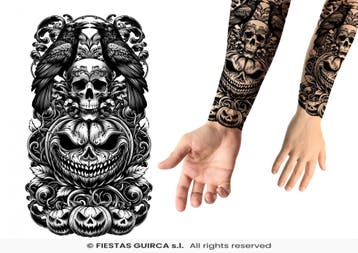 Neptattoo Pompoen, Verzenden, Nieuw, Feestartikel