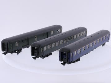Schaal H0 Trix Express 33018 set van 3 sneltreinrijtuigen..., Ophalen of Verzenden, Gebruikt, Overige typen, Analoog