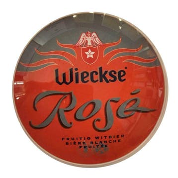Ronde taplens Wieckse Rosé bol 69 mmø, Verzenden