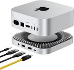 Mac Mini Hub | Aluminium 40Gbps SSD | Retourdeal 30% Korting, Nieuw, Ophalen of Verzenden, RayCue, Docking station