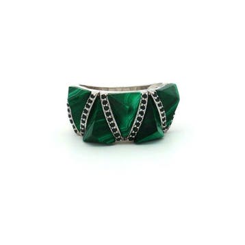 Zonder minimumprijs - Ring Zilver - 6.75ct. tw. Natuurlijke, Nieuw