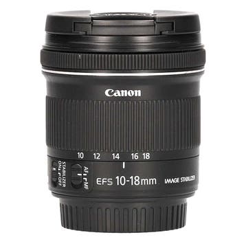 Canon EF-S 10-18mm f/4.5-5.6 IS STM met garantie, Ophalen of Verzenden, Gebruikt