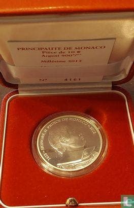 Monaco 10 euro 2012 (PROOF) 400th anniversary of the pr..., Verzenden, Goud, Monaco, 10 euro