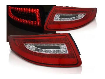 LED achterlichten Red White geschikt voor Porsche 911 997, Verzenden, Nieuw, Porsche