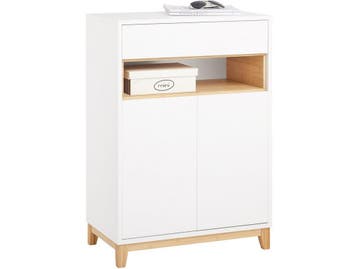 SoBuy FSB97-WN - Schoenenkast - Verstelbare planken - Wit, Verzenden, Nieuw