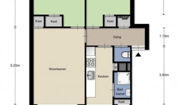 Te Huur 3 Kamer Appartement Aubadestraat In Nijmegen, Gelderland, Direct bij eigenaar, Nijmegen, Appartement