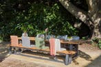 Suns Ovada tuintafel met bank 340 cm SALE |, Tuin en Terras, Tuinsets en Loungesets, Ophalen of Verzenden, Nieuw