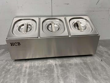 RVS GN bakhouder 3 x 1/6 gastronorm GN 50 cm Horeca, Ophalen of Verzenden, Nieuw in verpakking